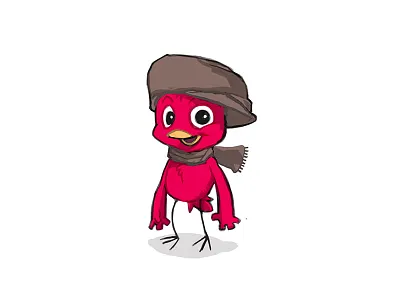 Birdy anime bird drawing illustration japan loembet manga mascott