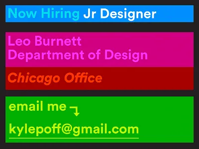 Leo Burnett Now Hiring jobs