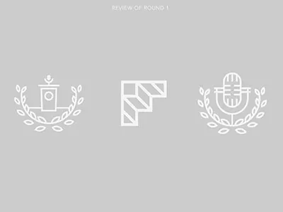 Strategy concepts identity logo