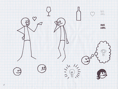 SocialGrapes Video Tour Assets assets illustration sketch socialgrapes tour video wine