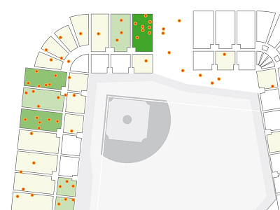 Foul Ball Tracker baseball foul vector