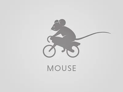 Mouse Logo [ Vector ] bike idea logo mouse vector