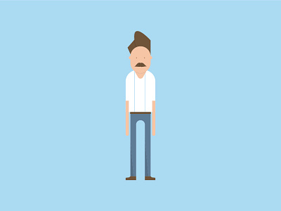 Mike Illustration character hair illustration ird