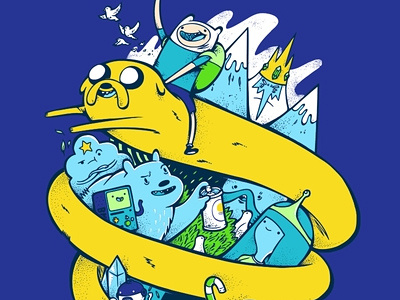 Radical Mathematical adventure time cartoon network clothing design finn illustration jake t shirts threadless