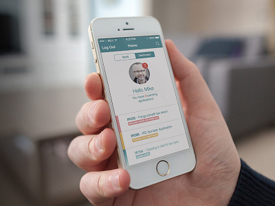 Inland Revenue App Challenge app challenge ios ird mock up tax