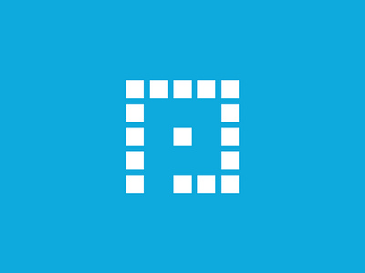 PP blue branding corporate identity logo negative positive pp project secret white