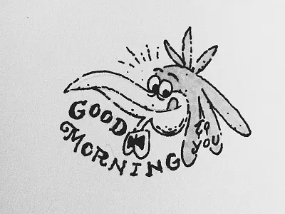 GMTY bird breakfast cocoa puffs illustration morning vintage