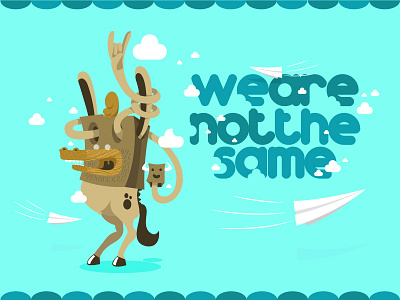 Ilustracion Kracy freestyle ilustracion plane