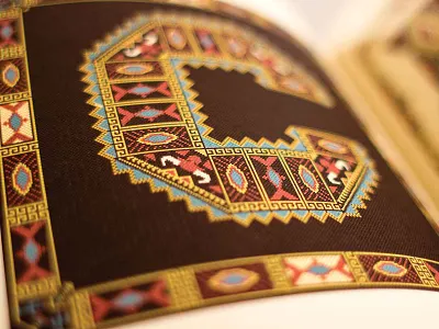 Walk in Beauty : A Display Typeface alphabet design illustration typeface