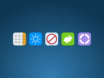 5 icons for 5 reasons calculator gosquared help icons reasons speed