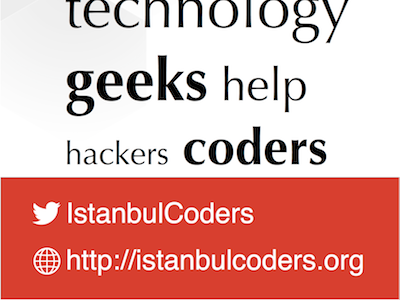 Istanbul Coders Roll Up coders istanbul rollup