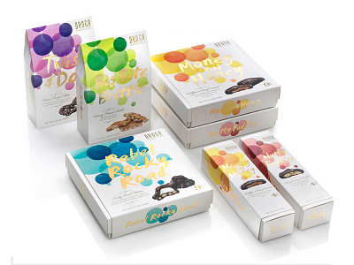 Droga Chocolates Packaging Group chocolate color confections food packaging sophisticated