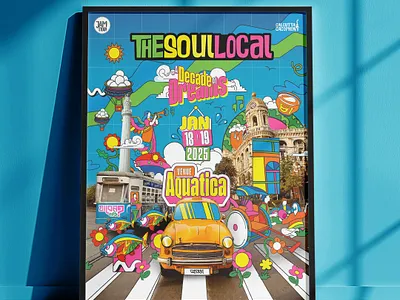 The Soul Local 2024 branding graphic design illustration logo vibrant
