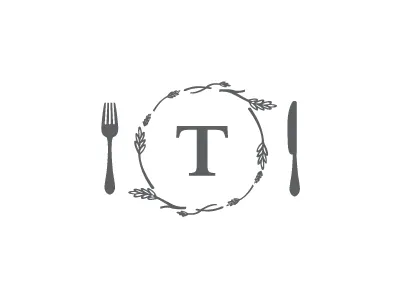 Fork and Knife branding design graphic logo vector