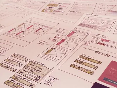 Event filter sketches fffunction museum sketching ui wireframe