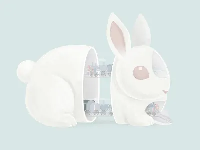Magic magic rabbit train what