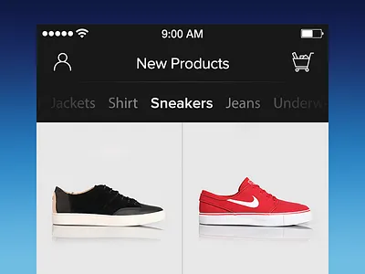 Secret Shop App 7 app ios ui