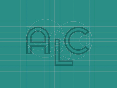 Agile Learning Center circle fibonacci geometry golden ratio letterform letters logo type