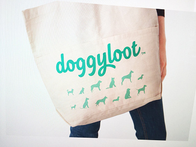 Totes brand strategy branding collateral dog dogs focus lab logotype merchandise pet pets silhouettes totebag