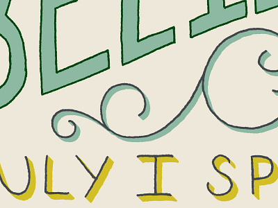 Frank Lloyd Wright Hand Lettered Quote, pt. 3 architecture feather frank lloyd wright hand lettering illustration lettering nature quote script