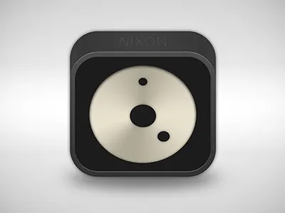 Nixon - The Newton app clock digital icon nixon time