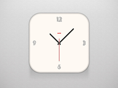 Alessi - Clock alessi analog app clock digital icon time