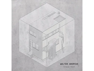 WALTER GROPIUS - Gropius House architecture casa cube gropius house walter gropius
