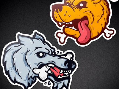 Sticker test bear beast sticker stickerapp stickers wolf