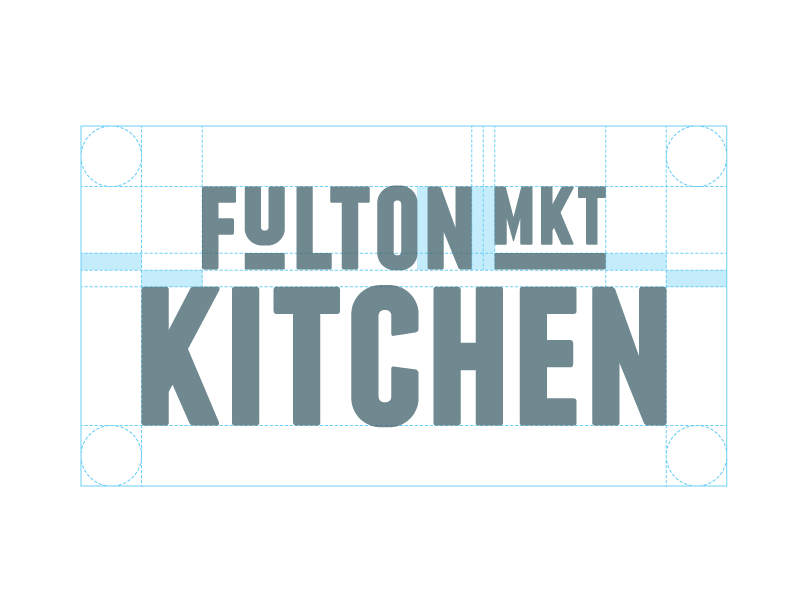 Fulton Market Kitchen branding logo type