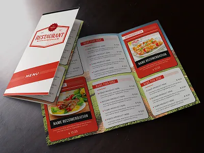 Elegant Food Menu 11 bar design drink elegant food graphic graphicriver illustrator luuqas menu restaurant template