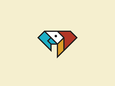 RubyCaribe caribbean gem logo mark parrot ruby rubycaribe