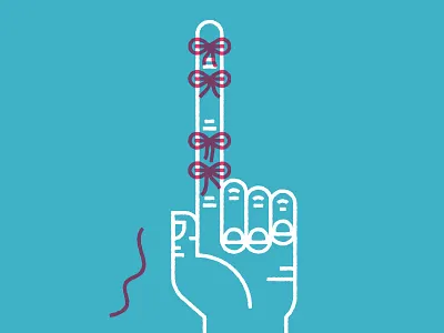 Unrealistic Hand Illustration illustration oddly long finger poster