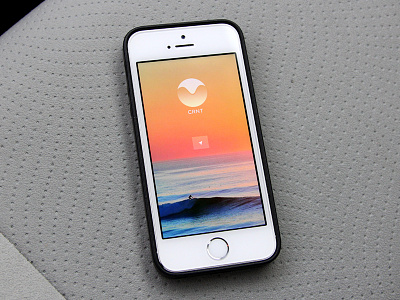 CRNT Surf app color design flat iconography ios native surf typography ui ux