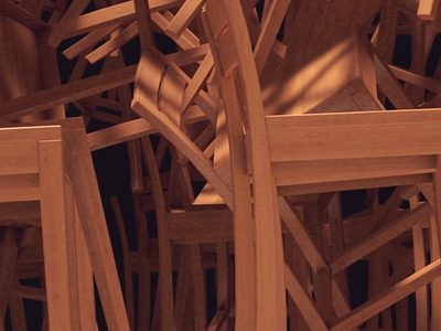 Chairs 4d ae after c4d cinema effects mograph particle think