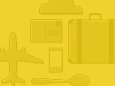 Illustration for New SLD Website illustration studio suitcase travel web design website yellow