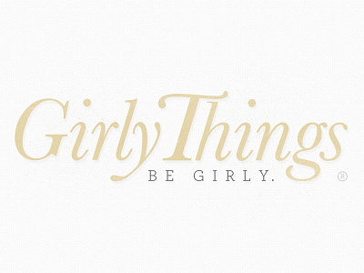 Girly Things Logo & Branding Design awaken design company brand branding clean logo logo design logomark logotype minimal simple