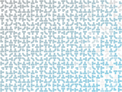 Pattern gradient pattern pieces rotation
