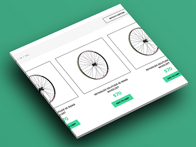 Shop Loop bikes ecommerce web design website