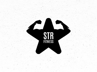 Logo for fitness club bodybuilding fit fitness illustration logo sport star vector