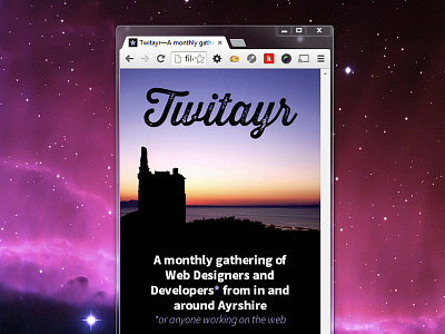 Twitayr Website ayr meetup responsive tweetup twitayr website