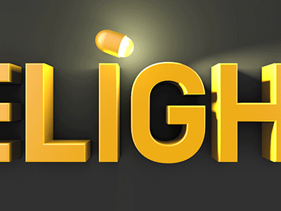 Light 3d cinema 4d fooling around logotype