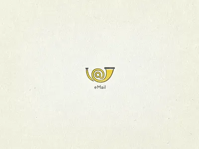 eMail Symbol ... email icon illustration post horn symbol vector graphic