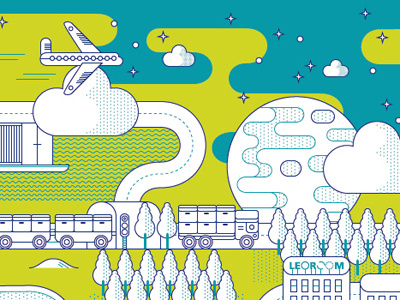 Bloomberg Businessweek-TaoBao City bloomberg businessweek taobao city illustrator