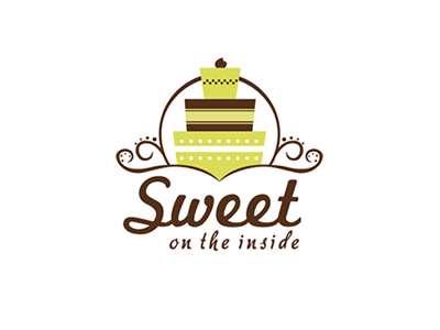 Sweet On The Inside branding cake identity lime logo sweet