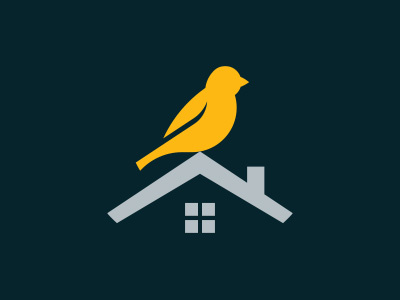 House Canary - final bird canary house logo real estate software