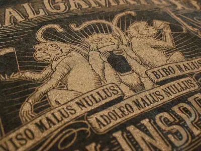 Amalgamated Brew Inspectors Tee apparel illustration stay gold