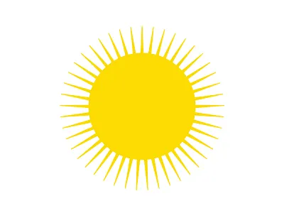 Eighteen design icon illustration onethousandsplendidsuns sun weather
