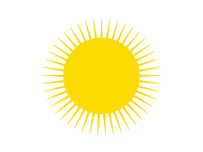 Eighteen design icon illustration onethousandsplendidsuns sun weather