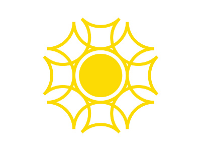 Sixteen design icon illustration onethousandsplendidsuns sun weather