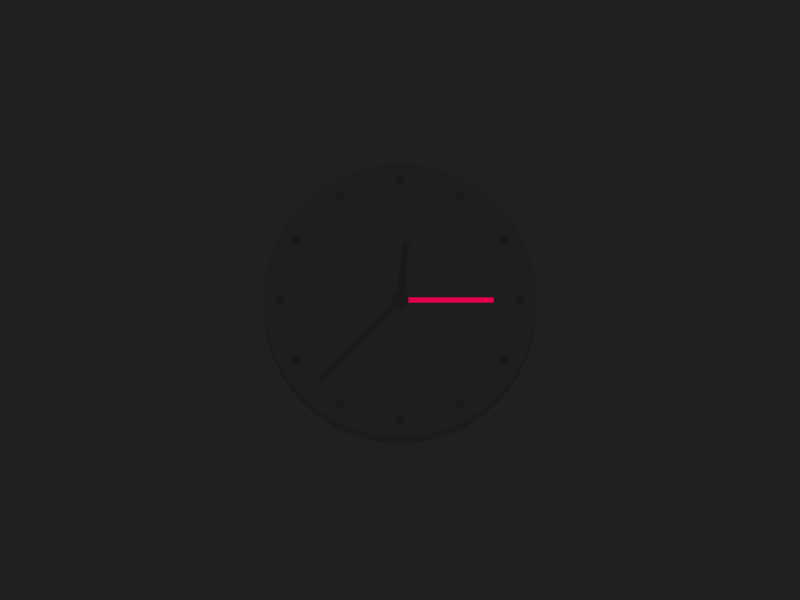 An hour of designer clock designer dribbble gif hour motion time